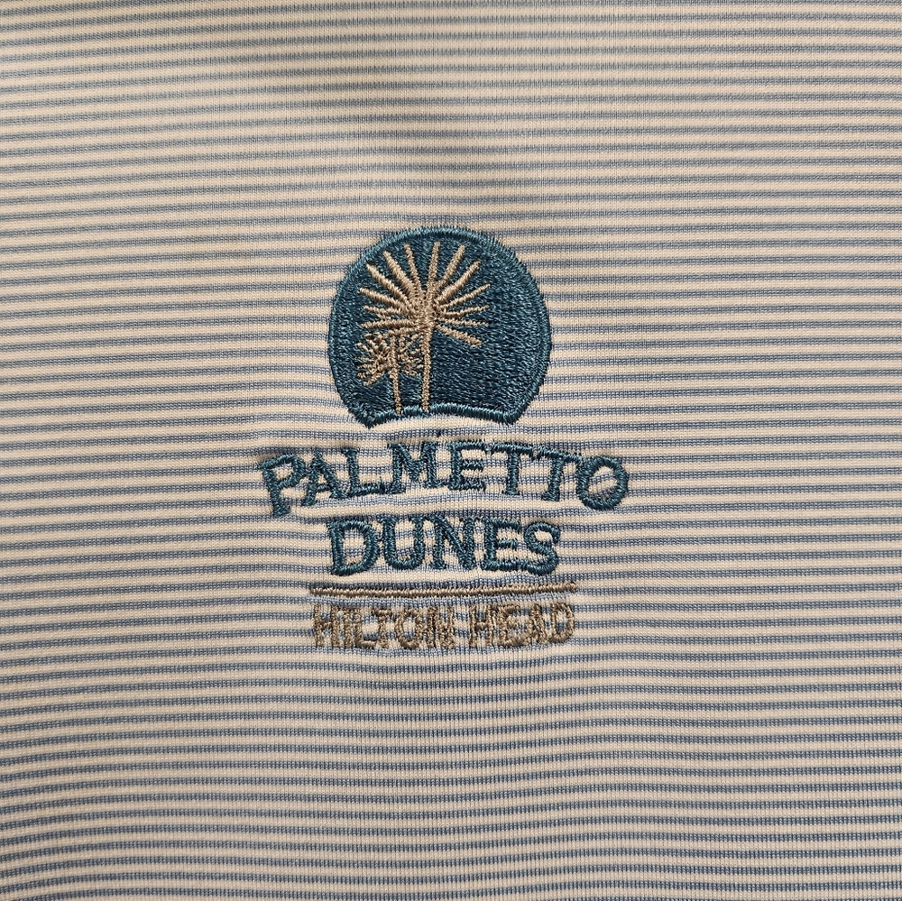 NWT Blue XXL Straight Down Golf Performance Quarter Zip Palmetto Dunes HHI - Picture 4 of 6